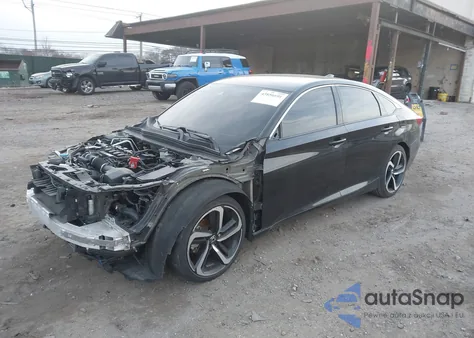 2019 Honda Accord Sport from USA, damaged, VIN 1HGCV1F35KA109087